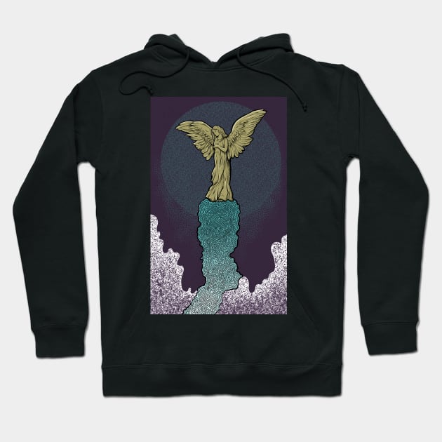 Angel Moon Dust Hoodie by RGB Ginger